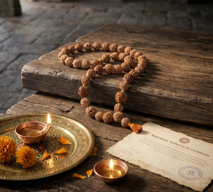 Original Rudraksha beads and malas collection